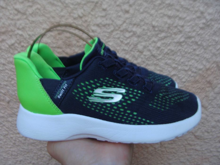 30/19 см Skechers  кроссовки крутые на резинках 2024 год оригинал