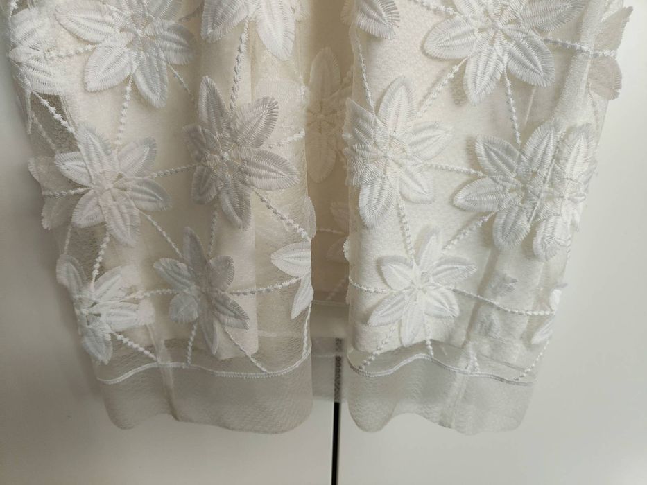 Sukienka premium Taranko haft w kwiaty 32