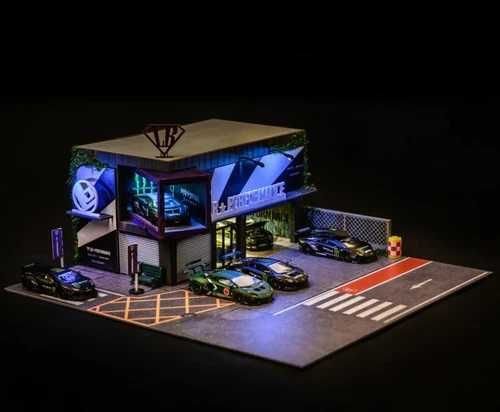 Diorama Liberty Walk Diorama -- Magic City 1:64