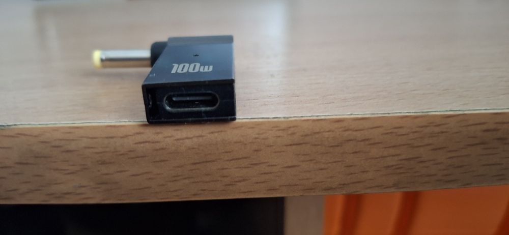 Перехідник зарядки ноутбука lenovo