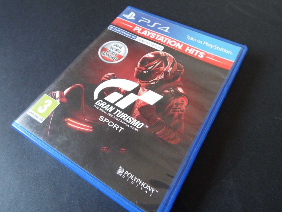 PS4/PS5 Gran Turismo SPORT PL w stanie BDB wersja POLSKA ps4+ps5