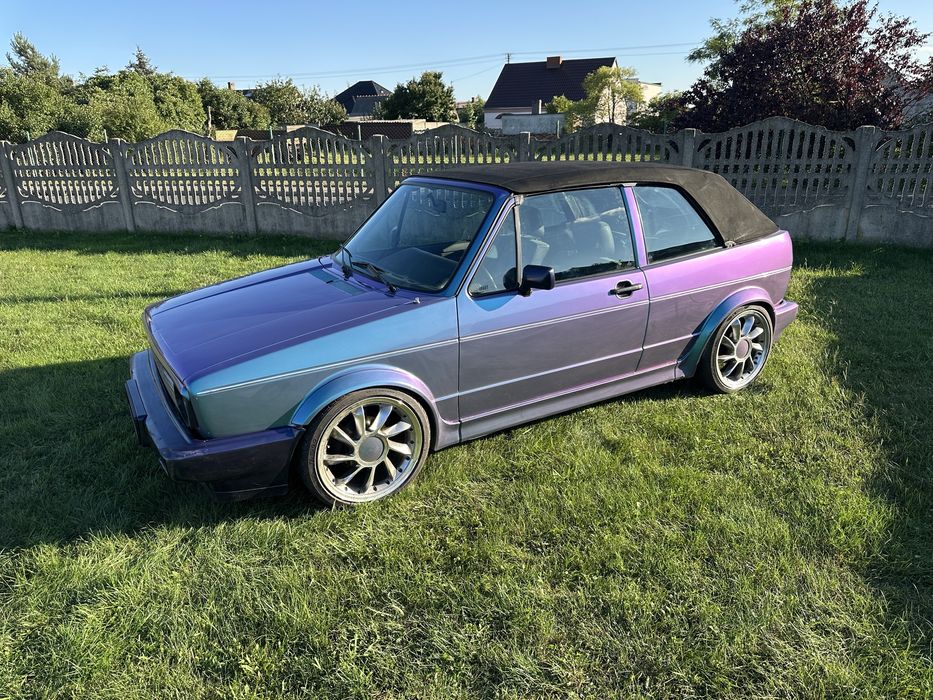 VW Golf I Karmann Cabrio 1.8 98KM 1990rok