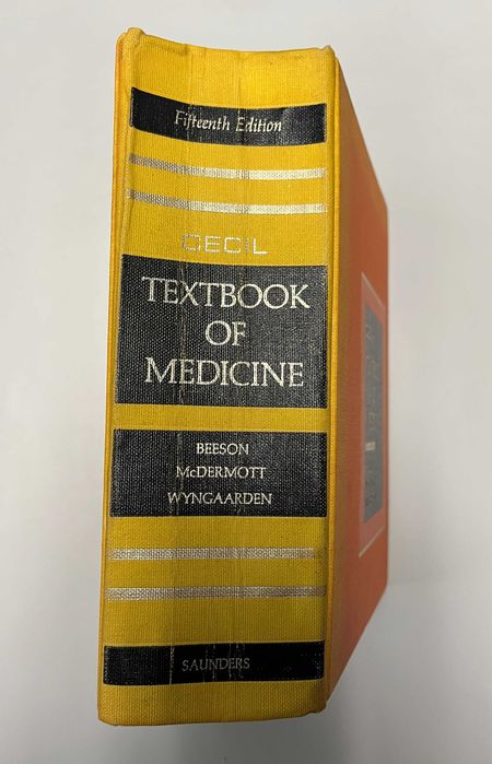 Cecil Textbook of Medicine - 15th edition - muito bom estado
