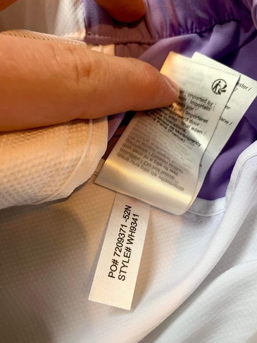 Dres set komplet tracksuit lacoste sport biały granatowy