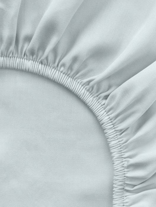 Prześcieradło z satyny bawełnianej z gumką Comfort B 200 x 200 x 25 cm