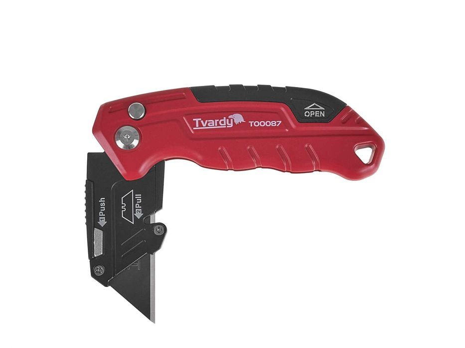 Nożyk składany FASTFOLD z ostrzem trapezowym + ostrza SK2H nóż