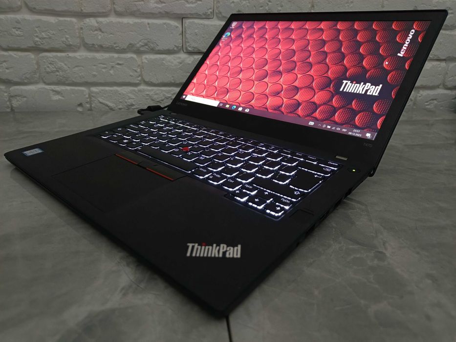 Ноутбук Lenovo T470 FULL HD IPS i5-7300U 8GB DDR4 SSD 128GB БАТАРЕЯ +