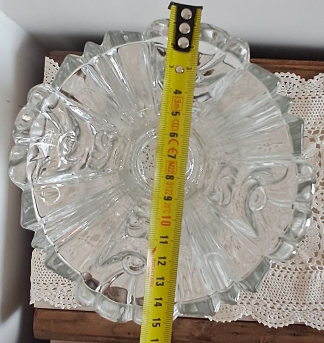 Jarra antiga em cristal lapidado