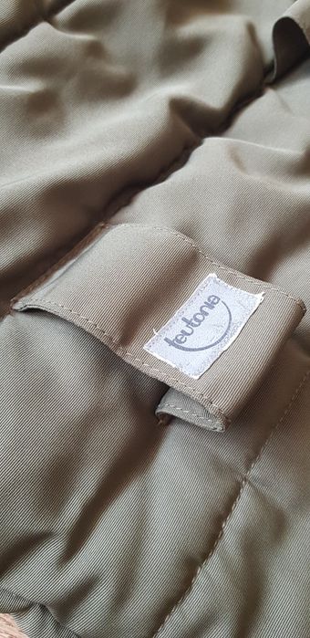 Śpiwór TEUTONIA do wózka khaki duży ocieplane zima jesień