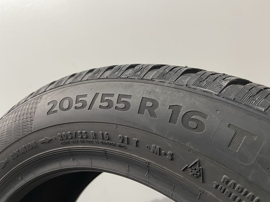 Зимові шини CONTINENTAL 205/55 R16 резина Р16