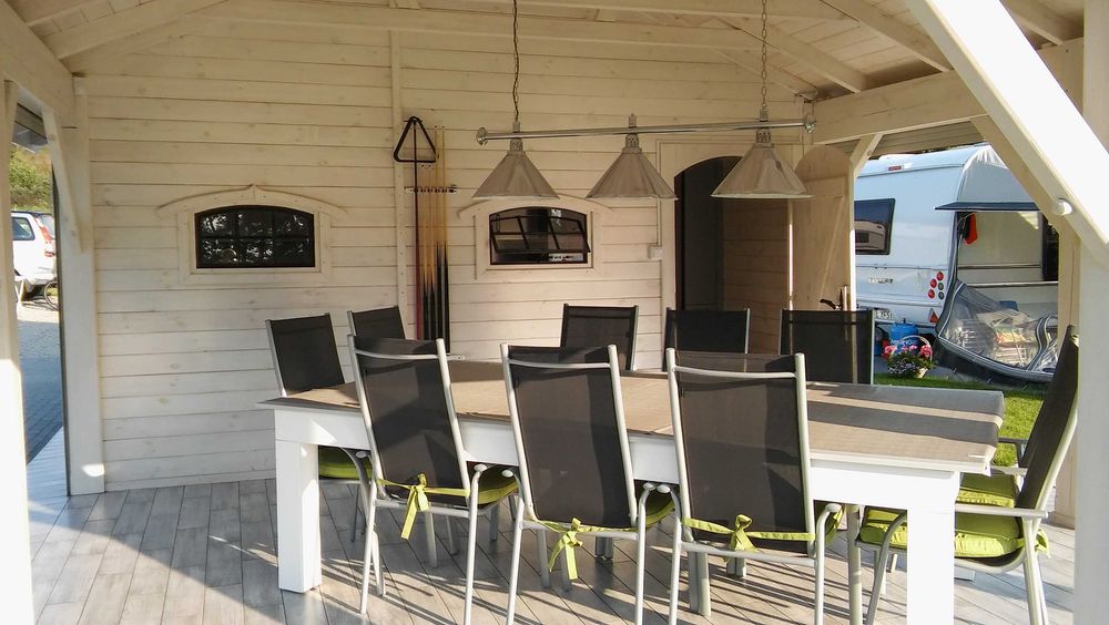 Altana prostokątna 7 x 5 m / Drewno KVH / Montaż w cenie