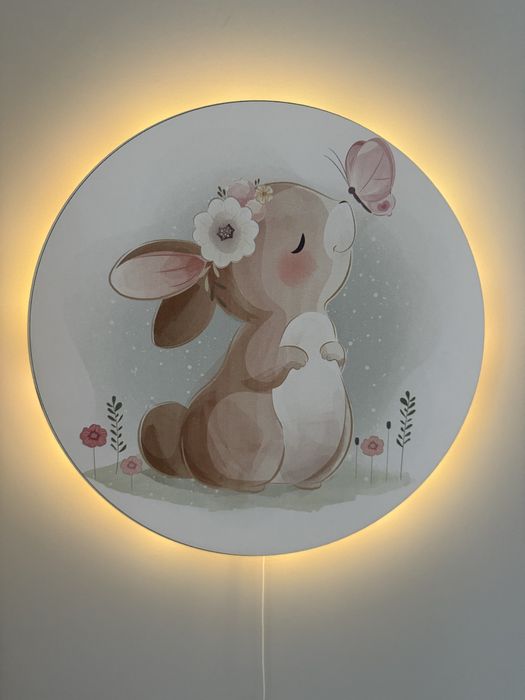 Jak nowa urocza lampka z zajączkiem