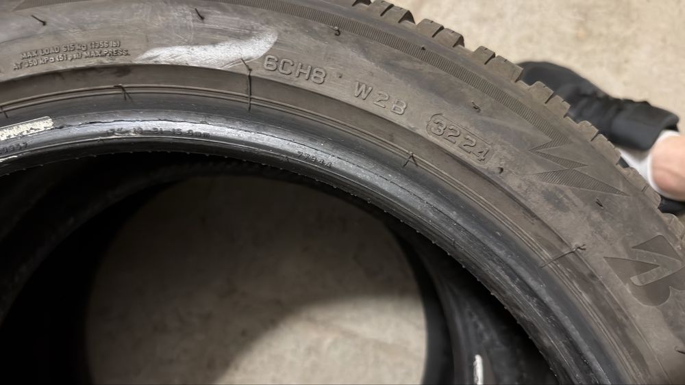 Opony zimowe 225x45x17 Continental i Bridgestone