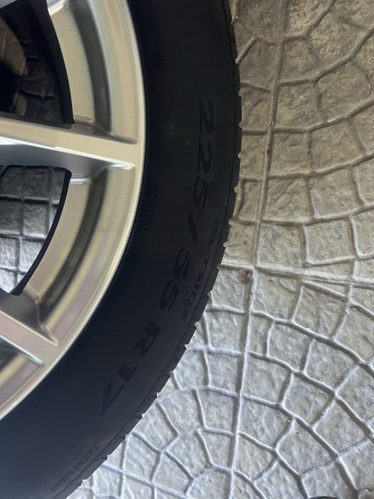 Jantes 17 bmw 5x112 com pneus quase novos