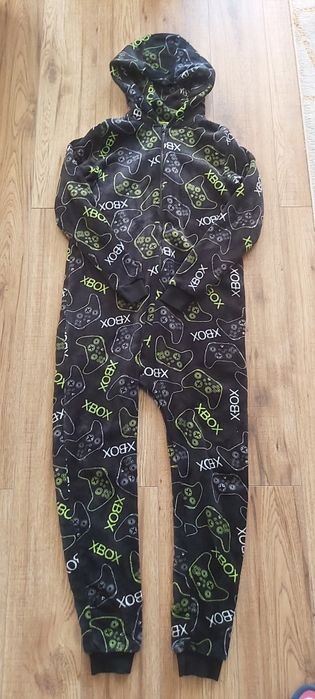 Kombinezon XBOX/ strój karnawałowy/piżama dziecięca r.146cm