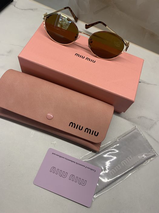 Nowe okulary miu miu
