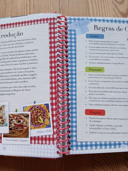 Livro " Cozinhar é Divertido"