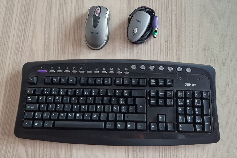 Teclado e rato sem fios Trust