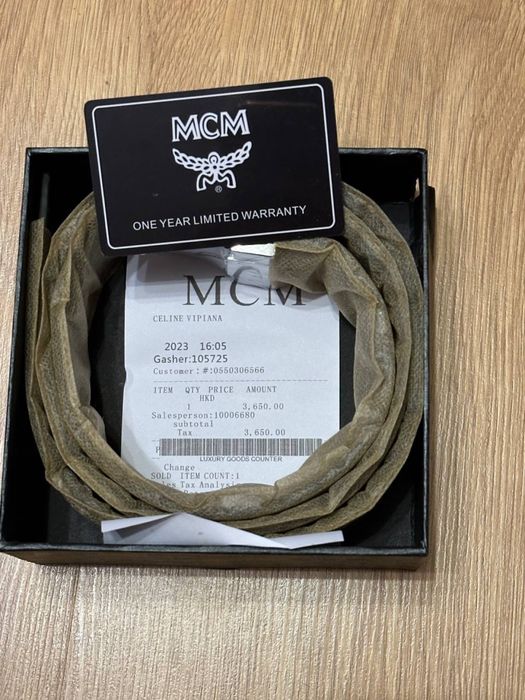 ремень mcm новый