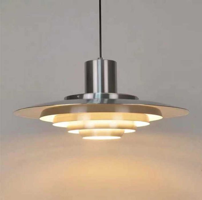 Nowoczesna Lampa Wisząca Aluminiowa Duńska