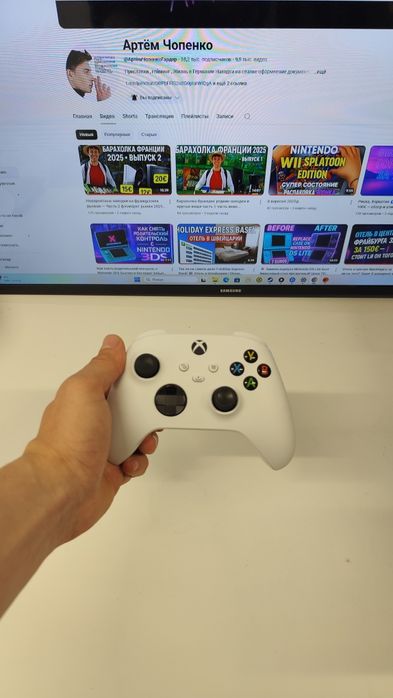Xbox series s x controller 4 ревізія one білий white ікс бокс геймпад