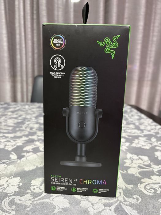 Microfone Razer Seiren V3 Chroma