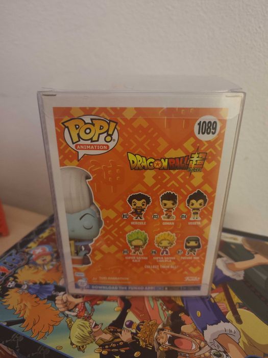 Funko Pop Dragonball Whis Eating Noodles Exclusive EcoTek #1089 - NOVO