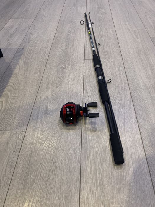Wedka spinning + kolowrotek casting