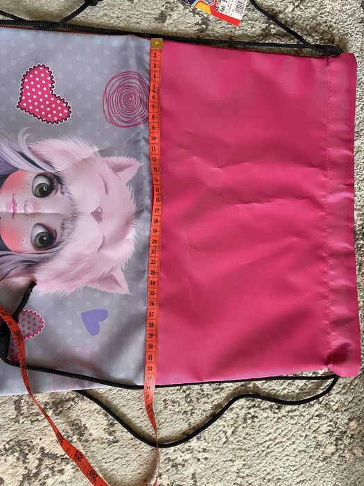 Сумка-рюкзак плащевка для девочки