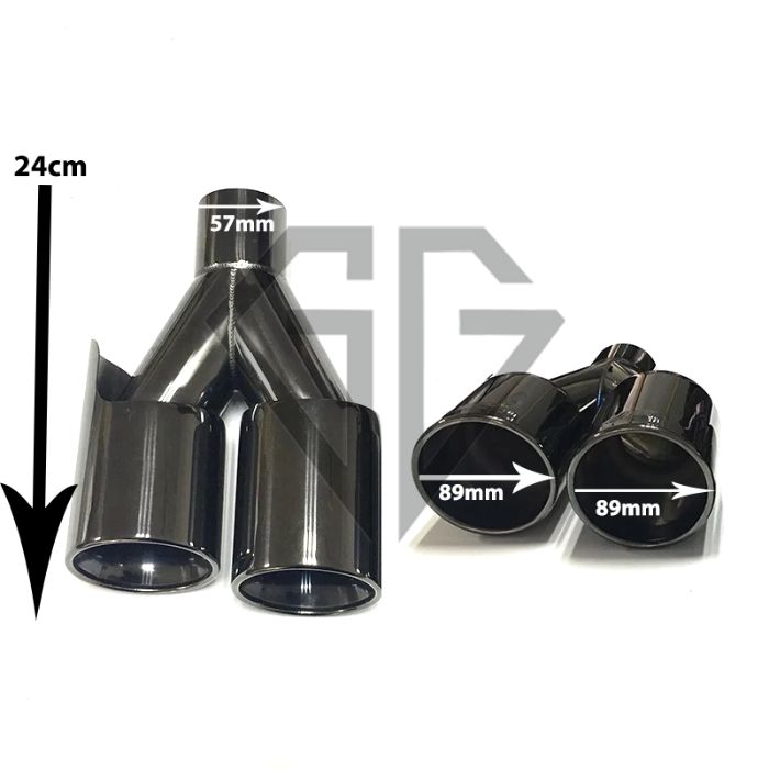 Глушитель BMW "M"/ E39 E53 E60 E70 E90 F10 F15 F25 F30 G01 G05 G30 БМВ