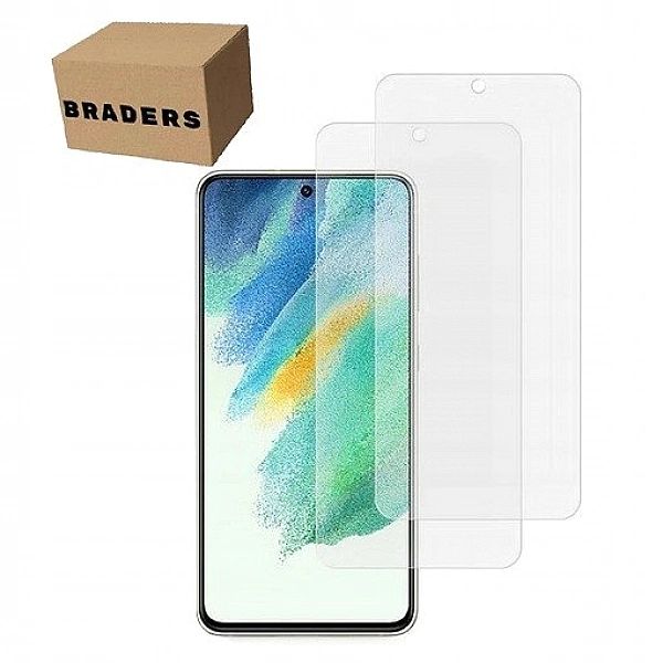 Szkło hartowane do Samsung Galaxy S21 FE z otworem na aparat 2 szt.