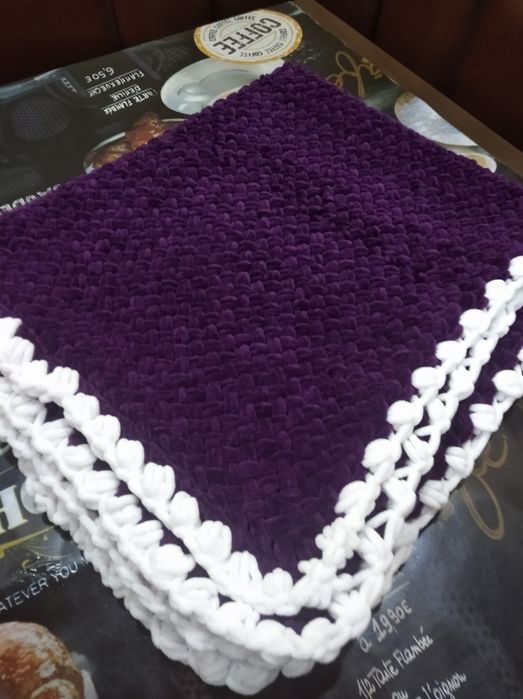 Плюшевий пледик 85*80