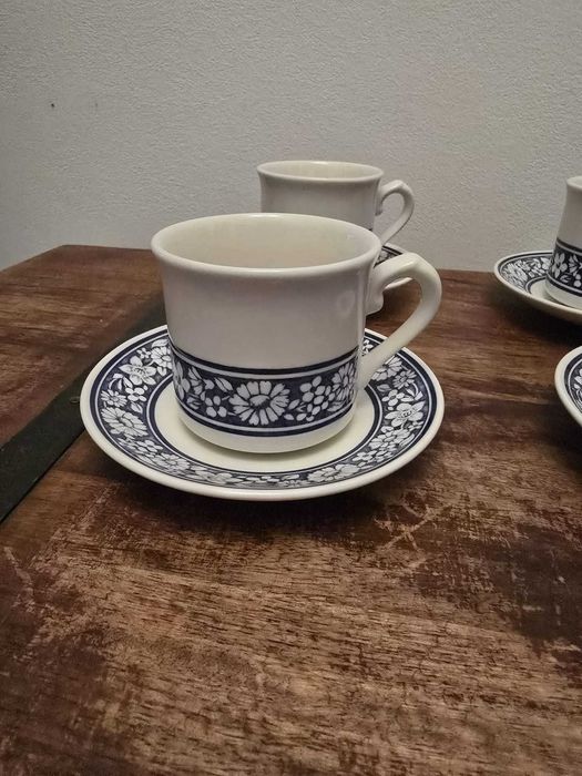 Chávenas de café ou chá x 8 (Royal Wessex - Inglaterra)