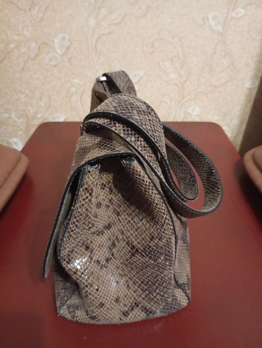 Сумка "зміїна шкіра"