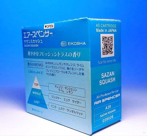 Автопарфум Eikosha (ейкоша) Air Spencer  А19, А28, А37, А106.