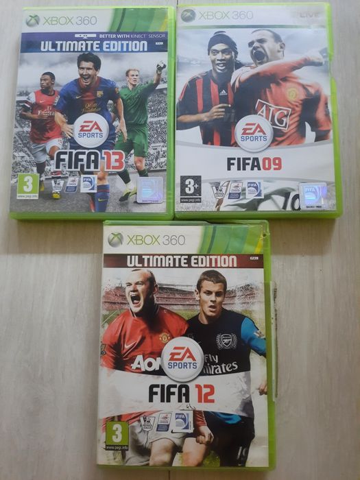 3 gry  Fifa  XBOX 360