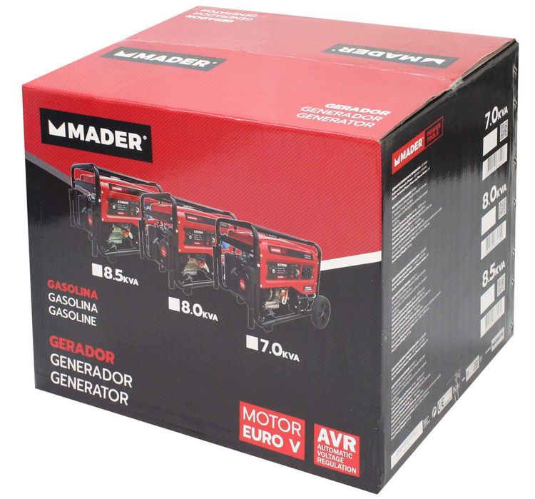 MONOFÁSICO 8.5KVA ARRANQUE ELÉTRICO MADER LL29