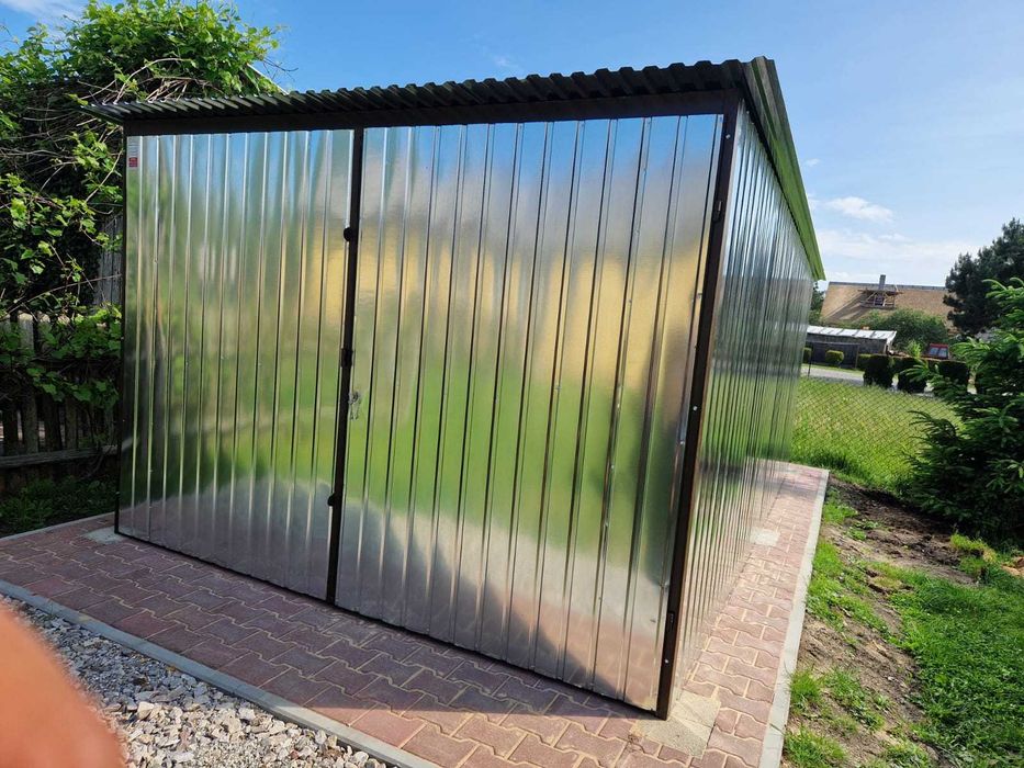 Garaż Blaszak Garaż blaszany Garaże blaszane 2x3 3x4 3x5 3x6 Garaż Lublin PRODUCENT