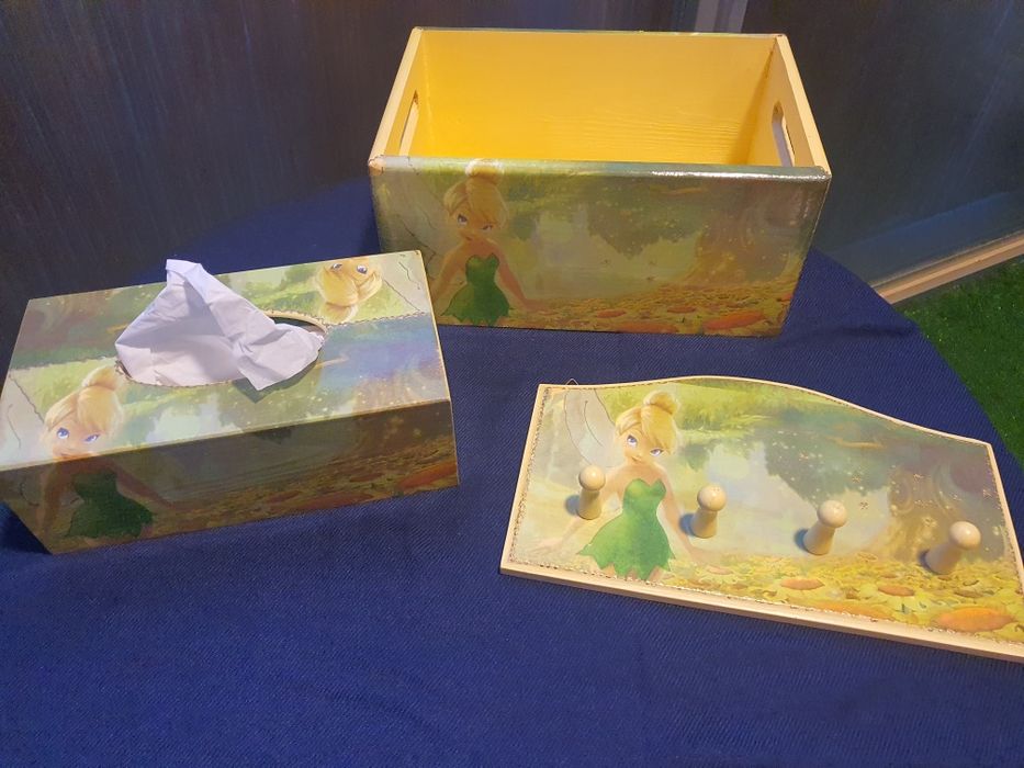 Tinkerbell - Dzwoneczek - Disney- skrzyneczka - żółta