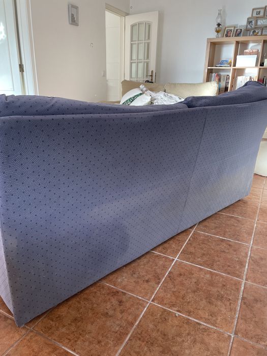 Sofa 3 Lugares Azul