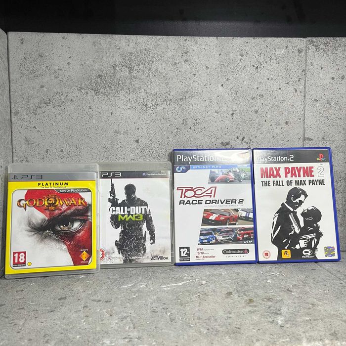 Konsola PlayStation 3 80GB Fat | Klasyk CECHE01 | Kompatybilność PS1 PS2 PS3 | 4 Gry