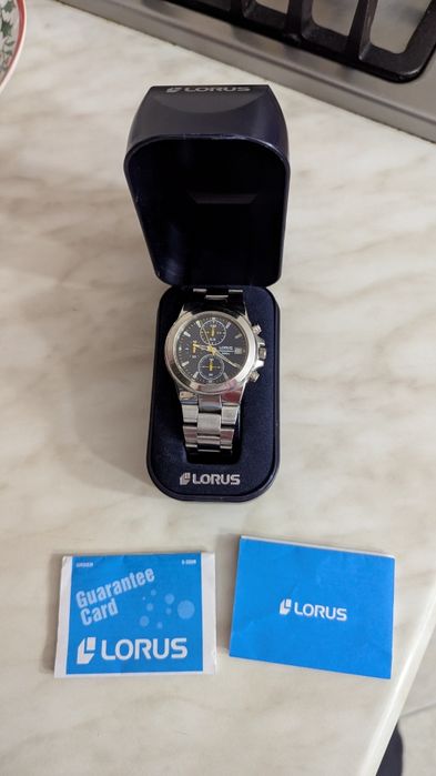 Часы Lorus 100m chronograph, годинник Японія