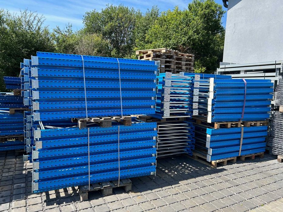 Regał magazynowy STOW H200x55cm półkowe do magazynu warsztatu hali