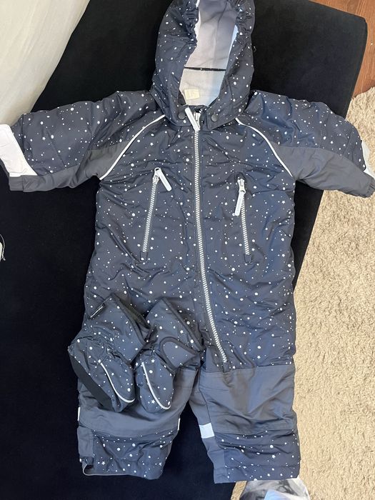 Комінезон зимовий H&M 6-9 місяців, 74 см