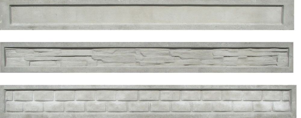 Płyta podmurówka betonowa systemowa 25,30 cm, deska, ceowniki