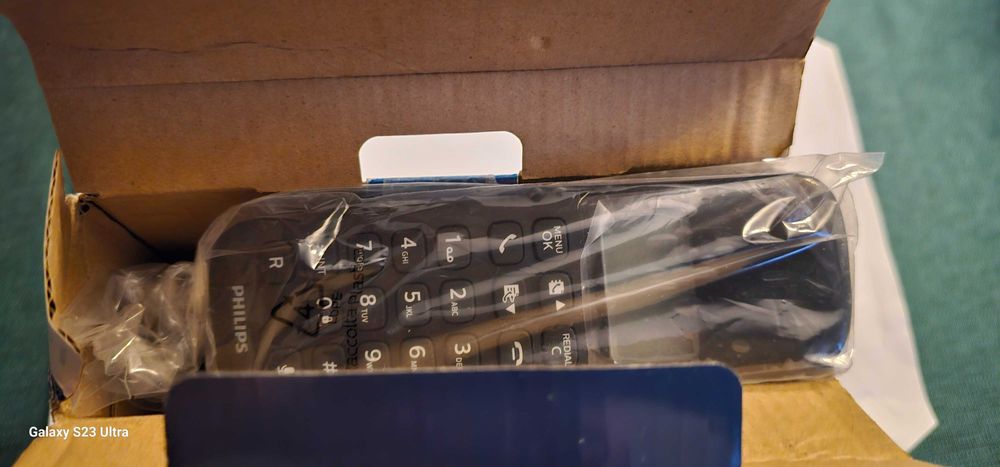 Telefon Philips D1601B - Nowy
