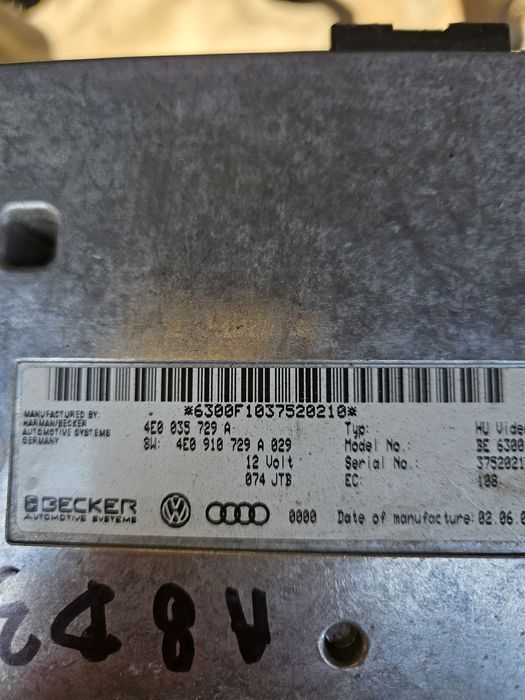 Audi a6 a8 q7 sterownik modul mmi