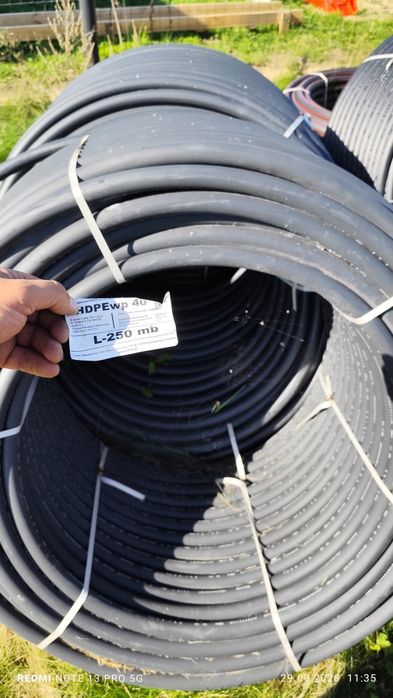 Rura hdpe 40 250 metrów
