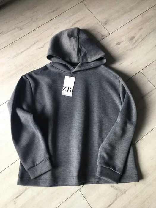 Bluza z kapturem S szara Zara
