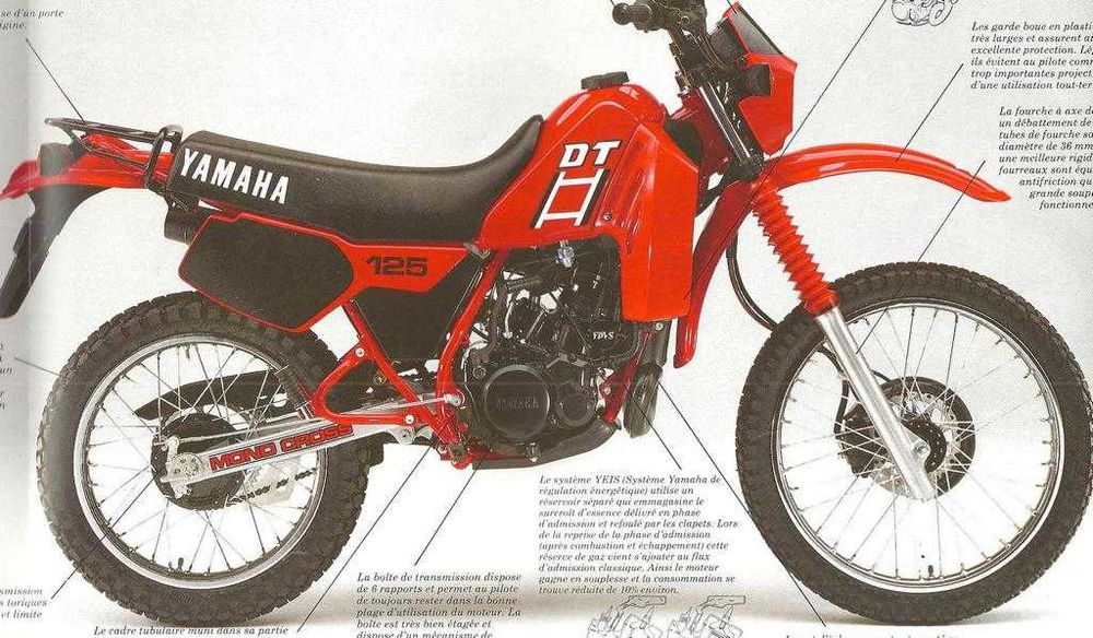 Autocolantes Yamaha DT125 LC YPVS MK4 - VER IMAGENS